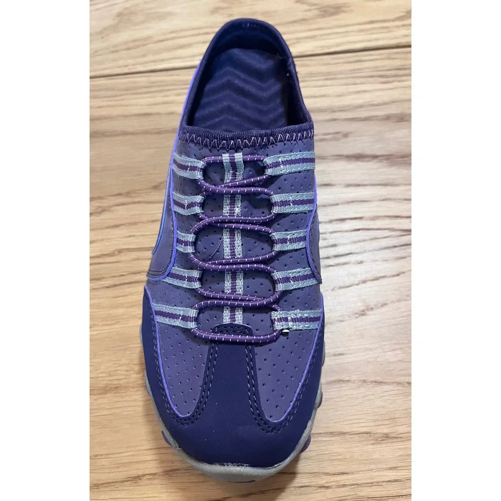 Vintage Avon Walk Sneakers Size Womens 8 Purple Bungee Slip On Gorpcore